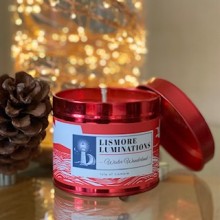 Lismore Luminations - Soy Wax tin candle Winter Wonderland